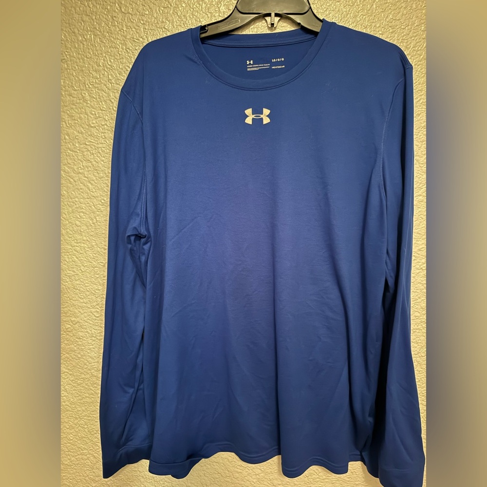 Under Armour Men's Blue Long Sleeve Locker Tee